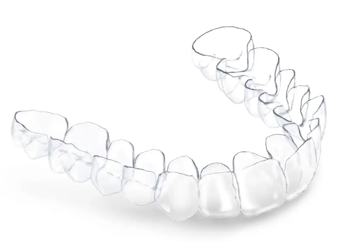 Alineadores dentales transparentes